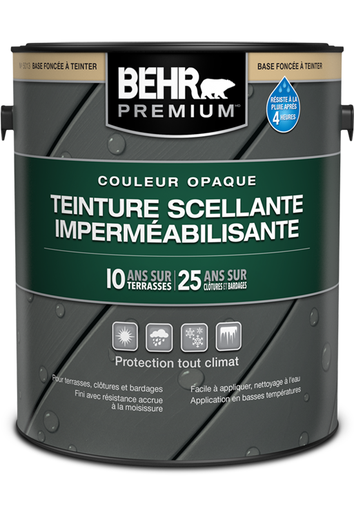 BEHR PREMIUM Solid Color Wood Stain 1 gal